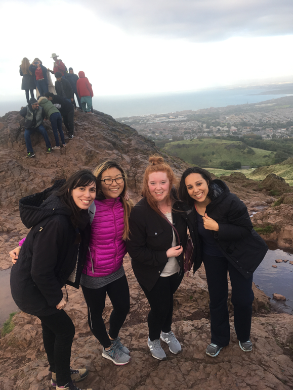 Climbing Arthur's Seat
