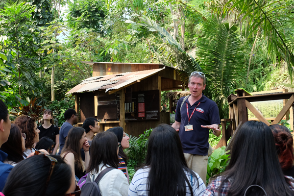 Chevening Scholars at the Eden Project, Cornwall