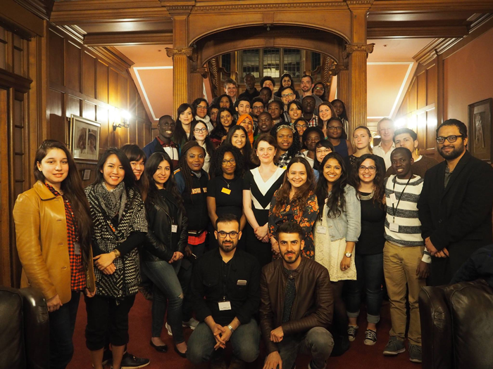 Group of Chevening Scholars at Cumberland Lodge