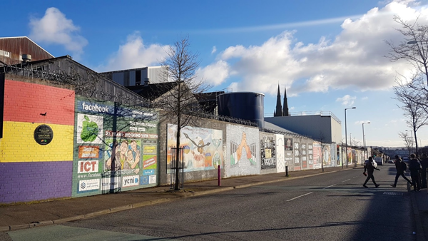 International peace wall
